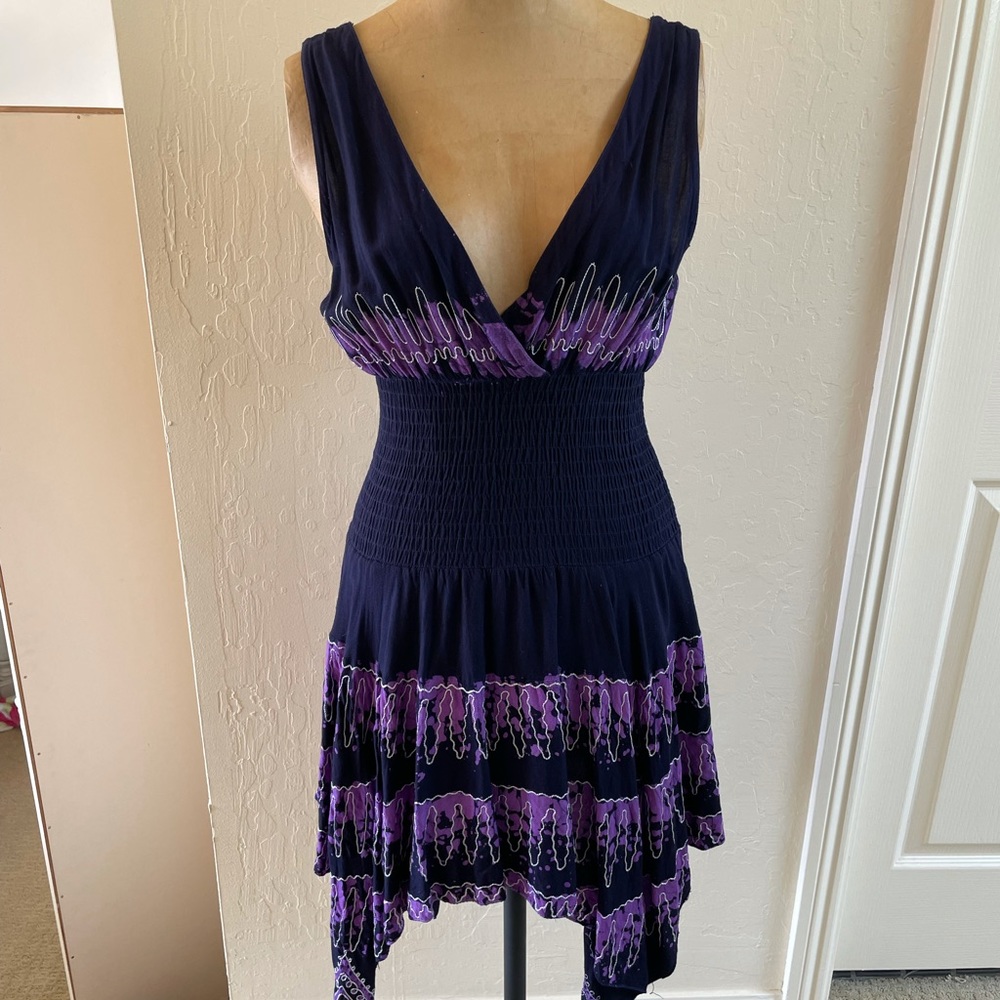 Two Uniquely Beautiful Tie Dye African Dressed, One Size, in Perfect Condition!